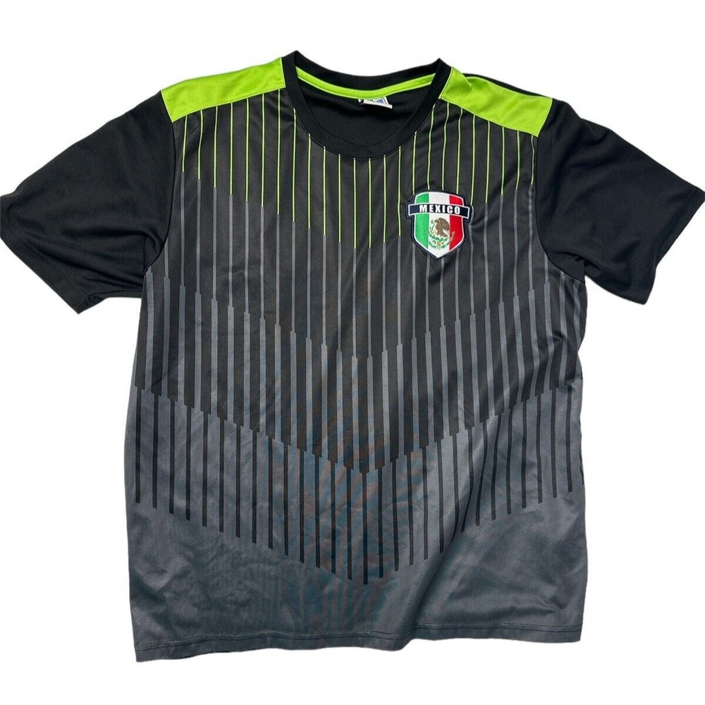 MEXICO MEN'S PANNA SHIRT, SOCCER,‎ SIZE L EUC